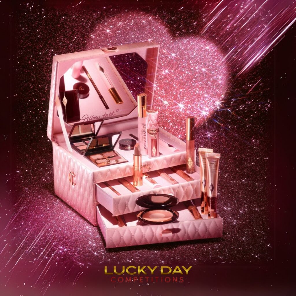 Charlotte Tilbury Luxury Vault 5 Lucky Day Competitions