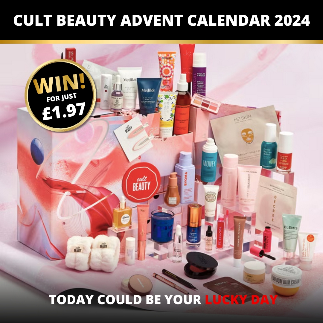 Cult Beauty Advent Calendar 2024 Lucky Day Competitions