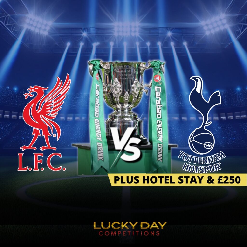 2 Premium Tickets To Liverpool V Tottenham Hotspur Carabao Cup Semi